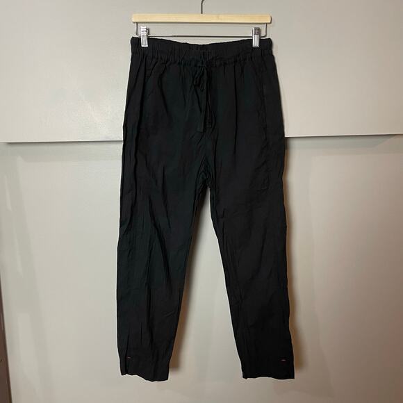 Xirena Draper Pants in Black SZ MEDIUM Cotton Pull-On Lagenlook Pants EUC $185 - Picture 3 of 10
